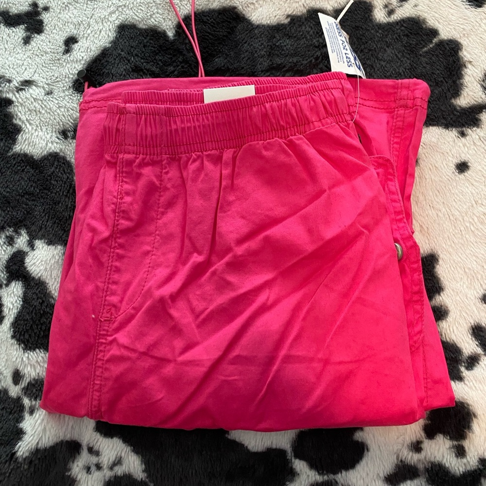 pink cargo pants